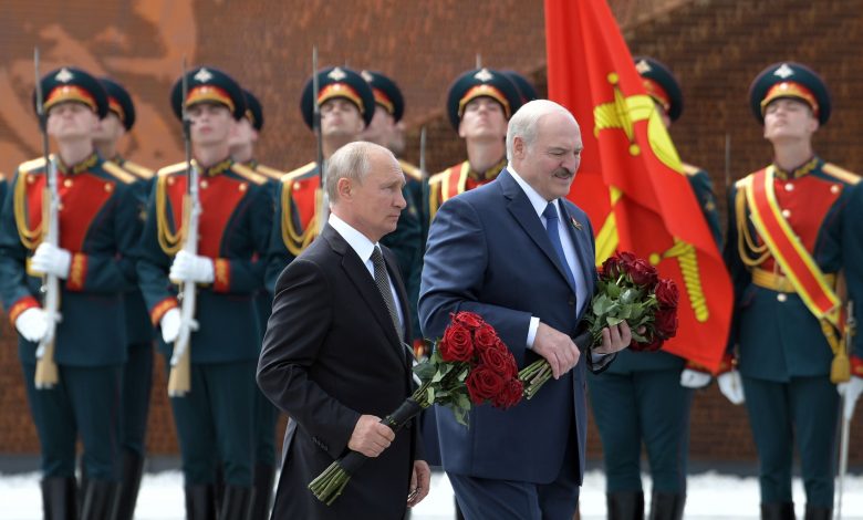 Лукашенко и Путин