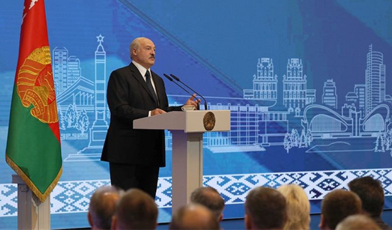 президент Беларуси Александр Лукашенко 7 июля 2020 года встретился с активом Минска
