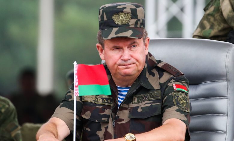 глава Совбеза Беларуси Андрей Равков