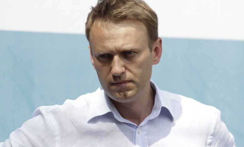российский политик Алексей Навальный
