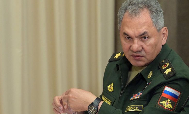 министр обороны России Сергей Шойгу