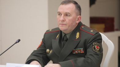 глава Минобороны Беларуси Виктор Хренин