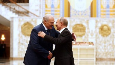 Photo of Лукашенко поздравил Путина с днём рождения