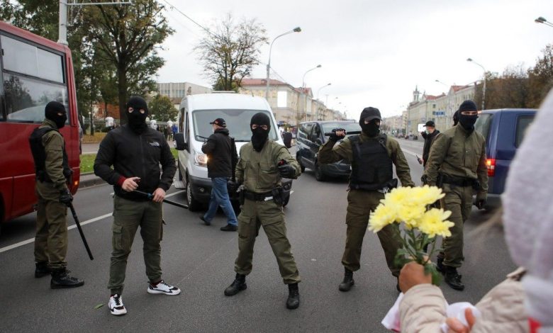 протесты в Беларуси, силовики