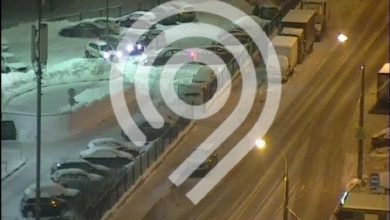 Водитель протаранил 11 машин на стоянке на юго-западе Москвы 7