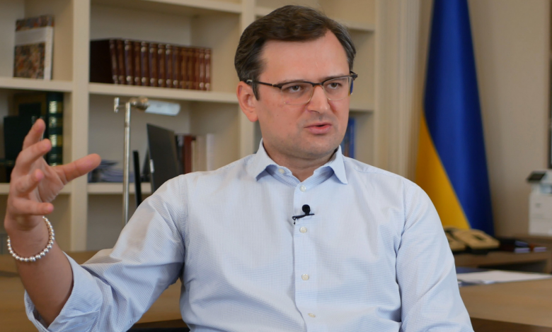 глава МИД Украины Дмитрий Кулеба