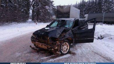 BMW у границы с Литвой насмерть сбил дальнобойщика 2