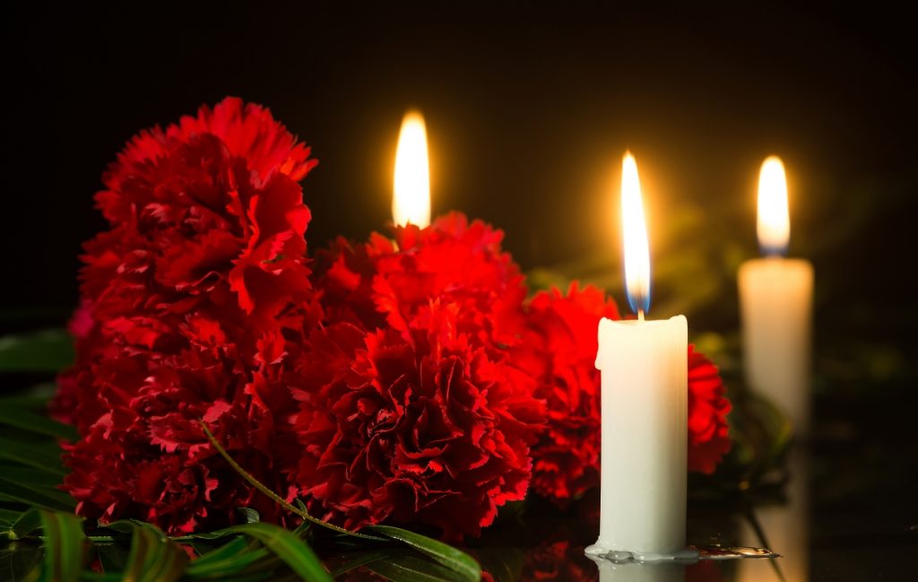 свеча, траур