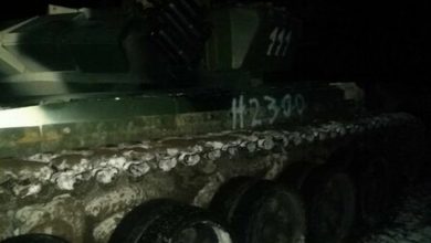 танк, который якобы подожгли в Минске