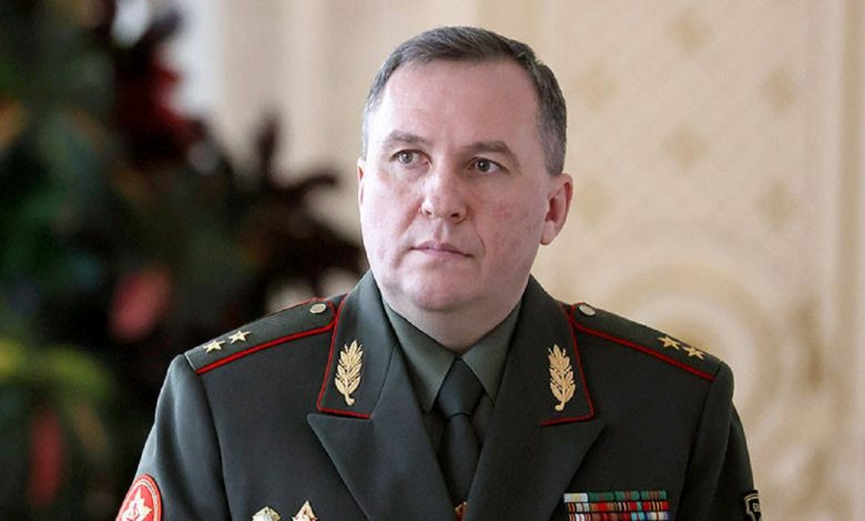 Глава Минобороны Беларуси прибыл с рабочим визитом в РФ