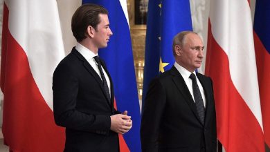 Путин обсудил Беларусь с федеральным канцлером Австрии