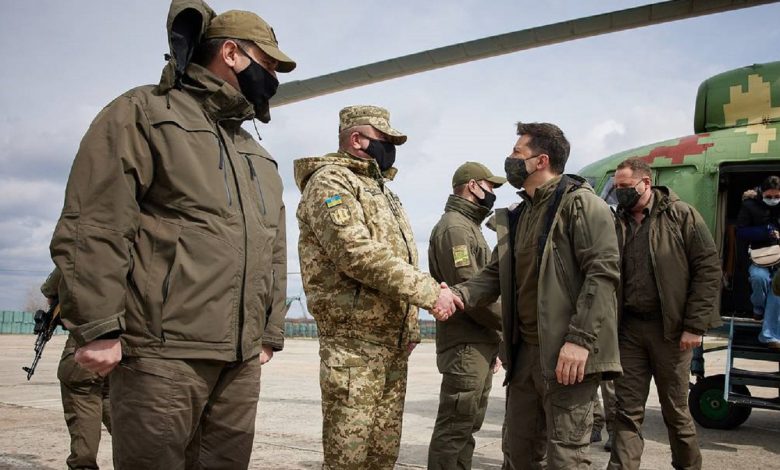 Владимир Зеленский посетил Донбасс