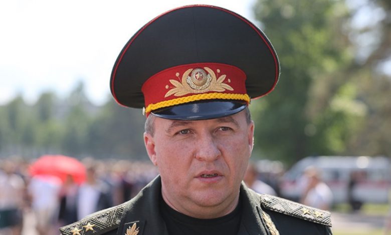 глава Минобороны Беларуси Виктор Хренин