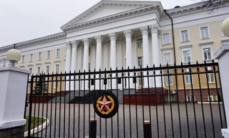 здание Минобороны Беларуси
