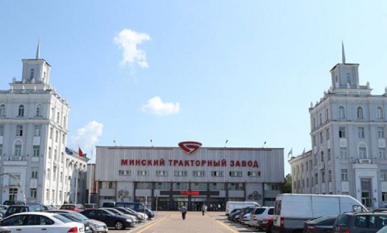 На МТЗ произошло возгорание