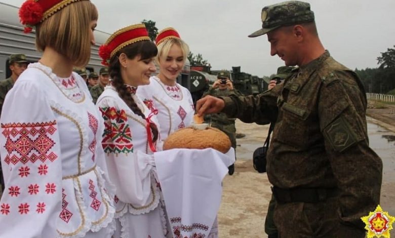 Российские военные прибыли в Гродно для создания учебно-боевого центра