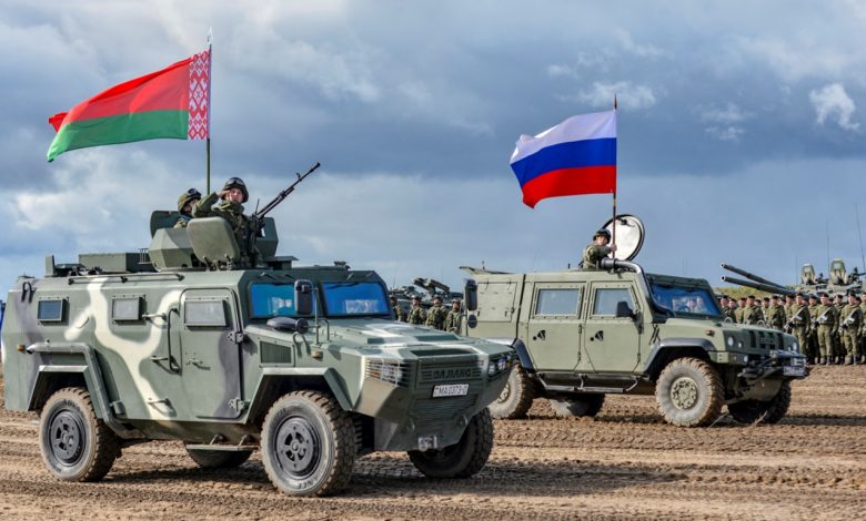военные учения Беларуси и России