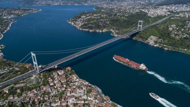 В Босфоре столкнулись два сухогруза