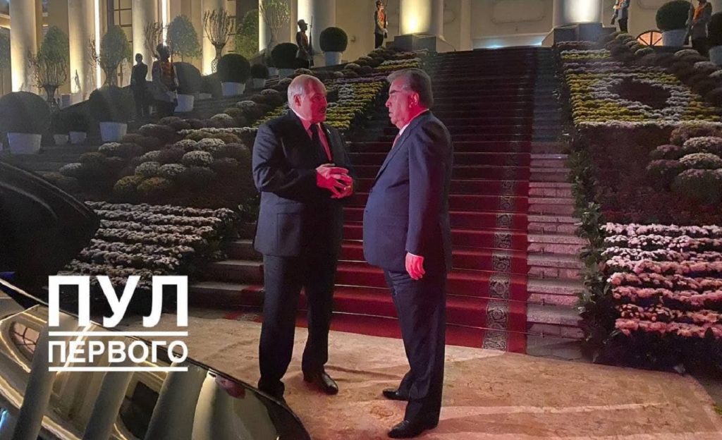 Завершилась встреча Лукашенко и Рахмона в Душанбе 