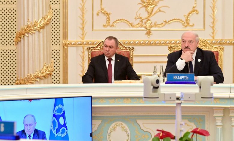 Александр Лукашенко 16 сентября 2021 года принял участие в сессии Совета коллективной безопасности ОДКБ в Душанбе