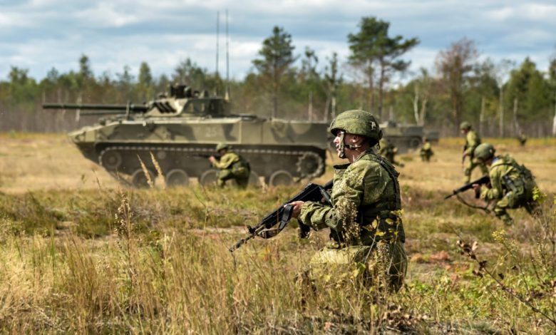военные учения, военнослужащие