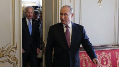 встреча Владимира Путина и Джозефа Байдена в Женеве 16 сентября 2021 года