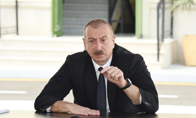 президент Азербайджана Ильхам Алиев