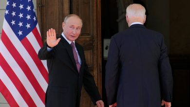 встреча Владимира Путина и Джозефа Байдена