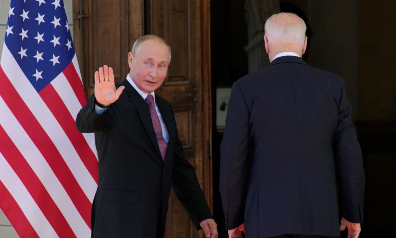 встреча Владимира Путина и Джозефа Байдена