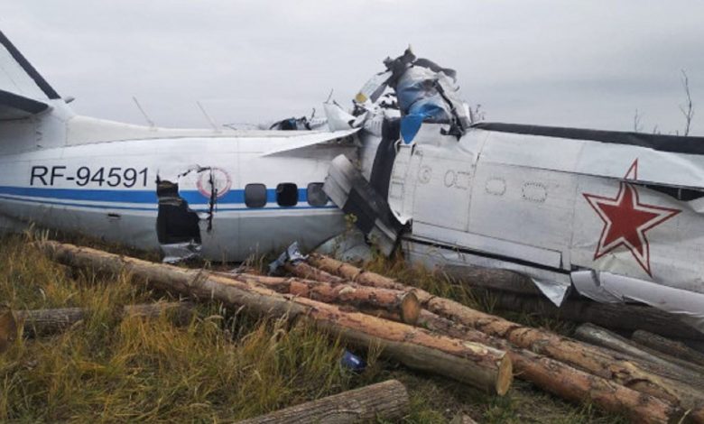 Легкий самолет L-410 упал в Татарстане