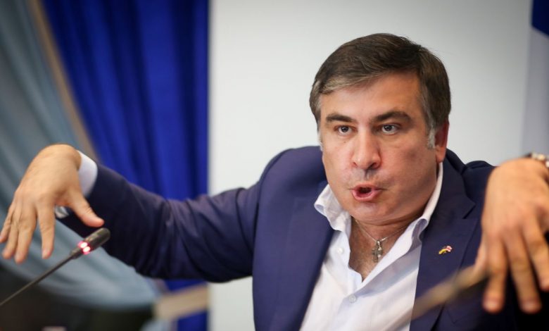 бывший президент Грузии Михаил Саакашвили