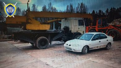 В Полоцком районе злоумышленники угнали лесовоз