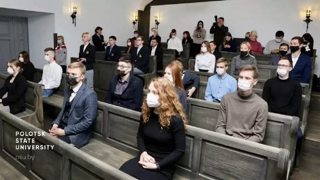 Наталья Кочанова встретилась со студентами и преподавателями Полоцкого госуниверситета