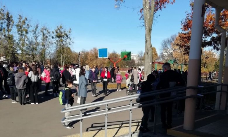 в Гродно из школы эвакуировали более 450 человек из-за короткого замыкания