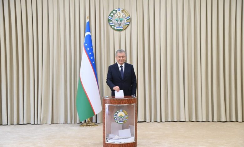 президент Узбекистана Шавкат Мирзиёев, президентские выборы
