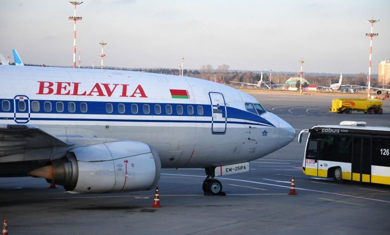 самолет "Белавиа", авиасообщение