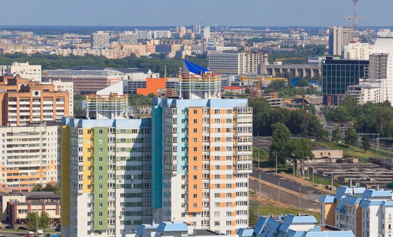 жилые многоквартирные дома в Минске