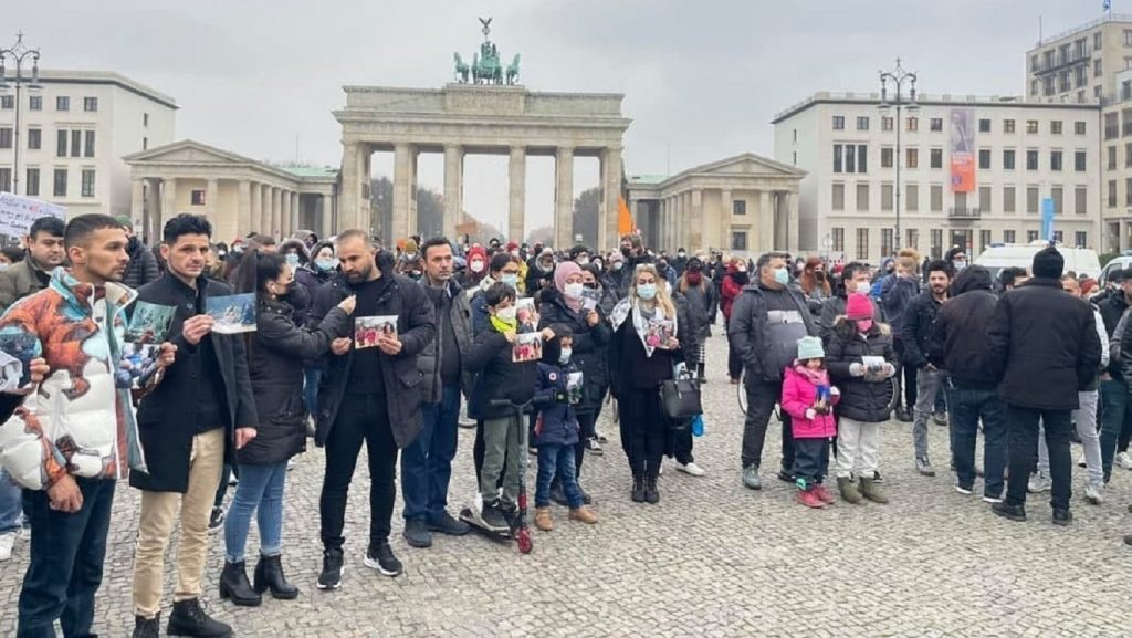 В Берлине прошла акция в поддержку беженцев 