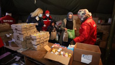 Аппарат Совмина оказал помощь беженцам на границе