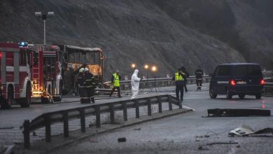 ДТП с участием туристического автобуса в Болгарии