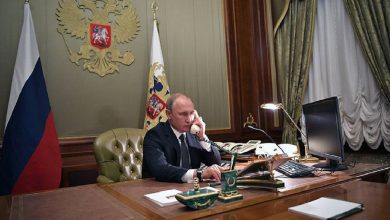 Путин провел второй за два дня телефонный разговор с Меркель