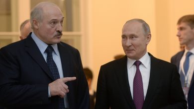 Александр Лукашенко и Владимир Путин