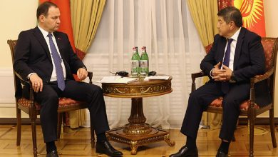 Головченко и Жапаров обсудили экономическое сотрудничество Беларуси и Кыргызстана