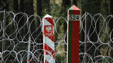 граница Беларуси и Польши, забор на границе