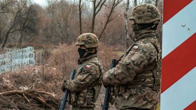 граница с Польшей, польские пограничники и военные