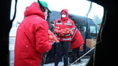 гуманитарная помощь для беженцев, волонтёры