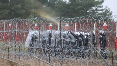 польские военные на границе с Беларусью применили спецсредства против беженцев