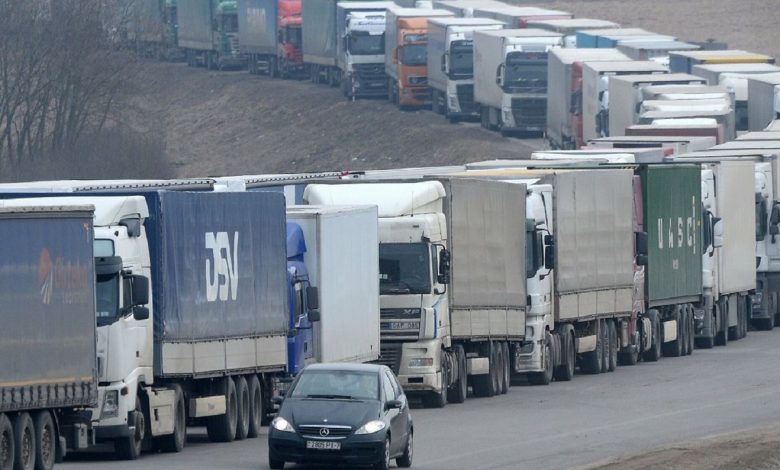 Выезда из Беларуси в ЕС на границе ожидает более 4,3 тыс. фур