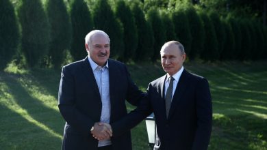 Александр Лукашенко и Владимир Путин