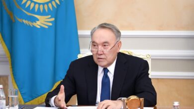 первый президент Казахстана Нурсултан Назарбаев